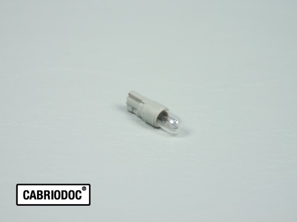 Glühbirne 0.5 W Kunststoffsockel 5 mm div. MB Baureihen